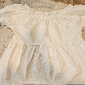 Kate spade white blouse